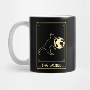 Tarot card Cat edition THE WORLD Mug